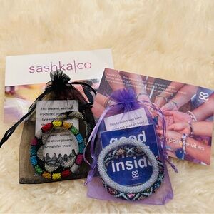 Sashka Co. Four Beaded Bracelets Bundle